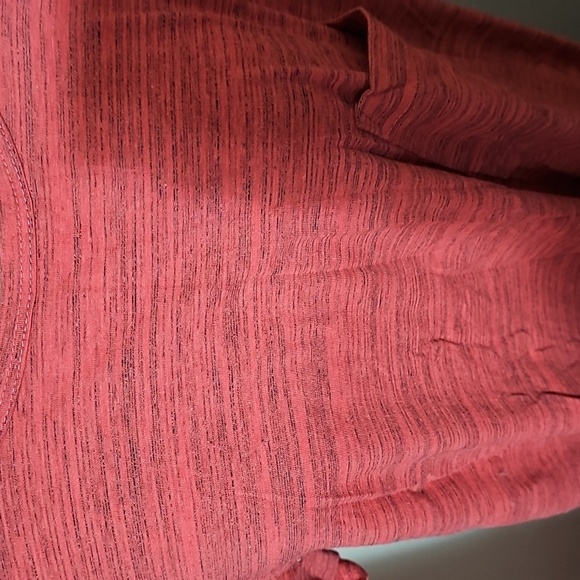 3xl lularoe redish orange heathered Carly. Like new. - Picture 2 of 6